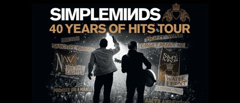 Simple Minds – 40 Years of Hits Tour 2020