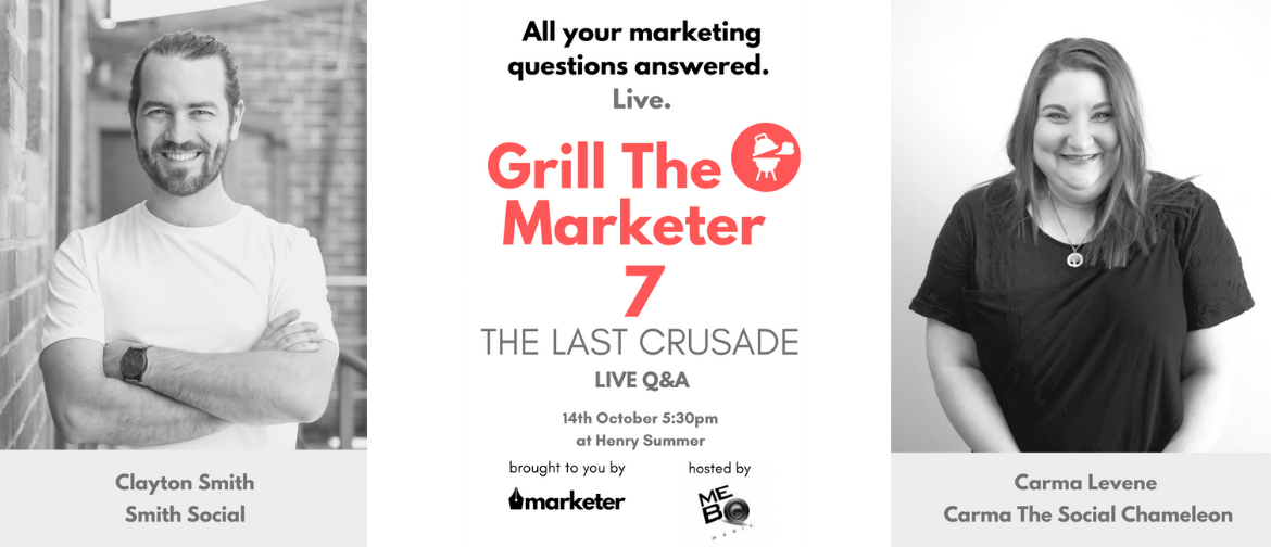 Grill The Marketer - Live Marketing Q&A