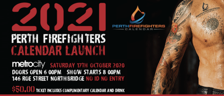 2021 Perth Firefighters Calendar Launch