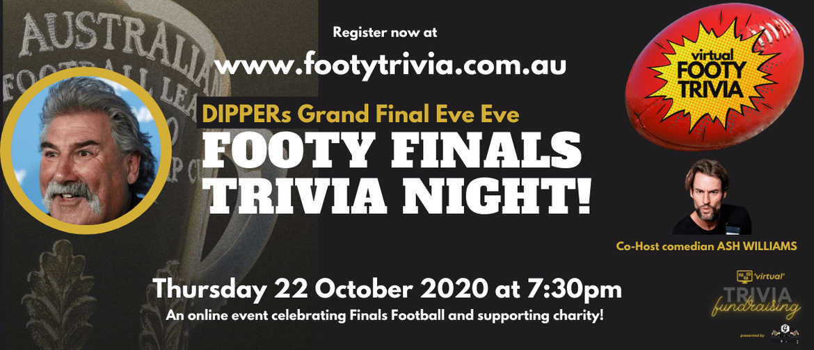 Dipper’s Grand Final Eve Eve Footy Finals Trivia Night