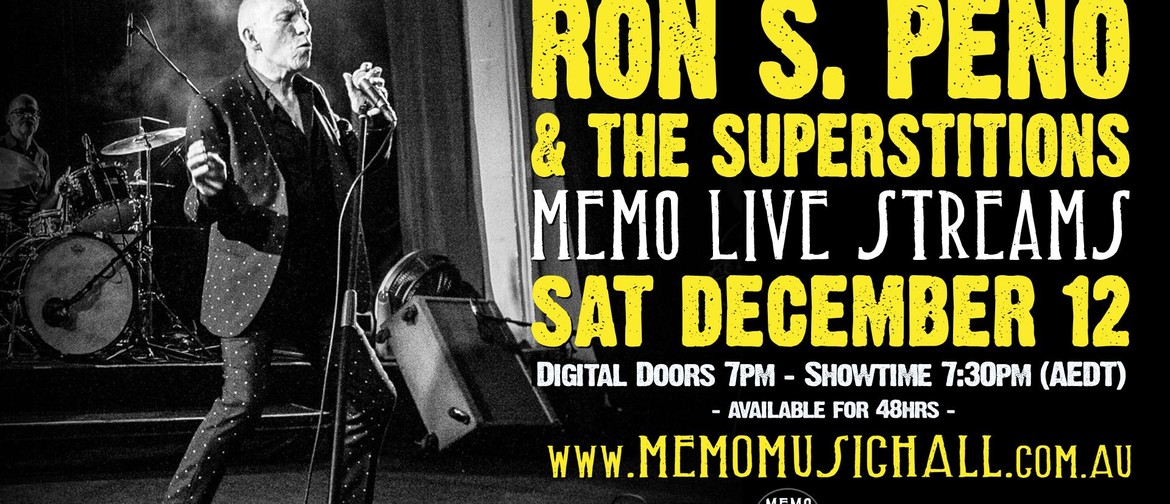 MEMO Live Streams: Ron S Peno & The Superstitions