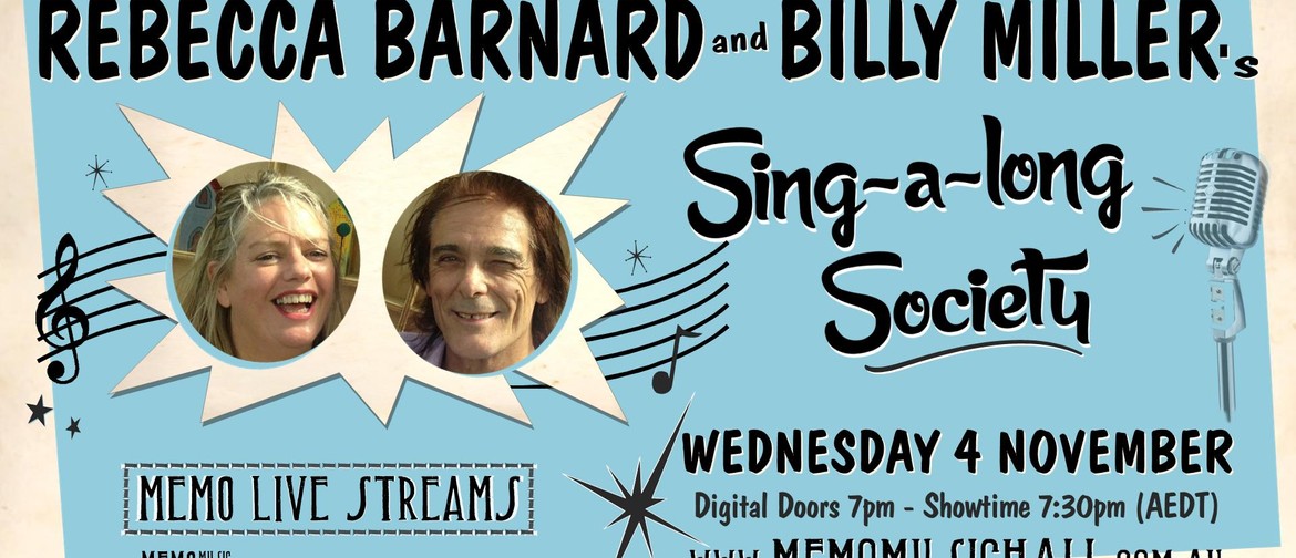 MEMO Live Streams: Rebecca & Billy's Sing-Along Society