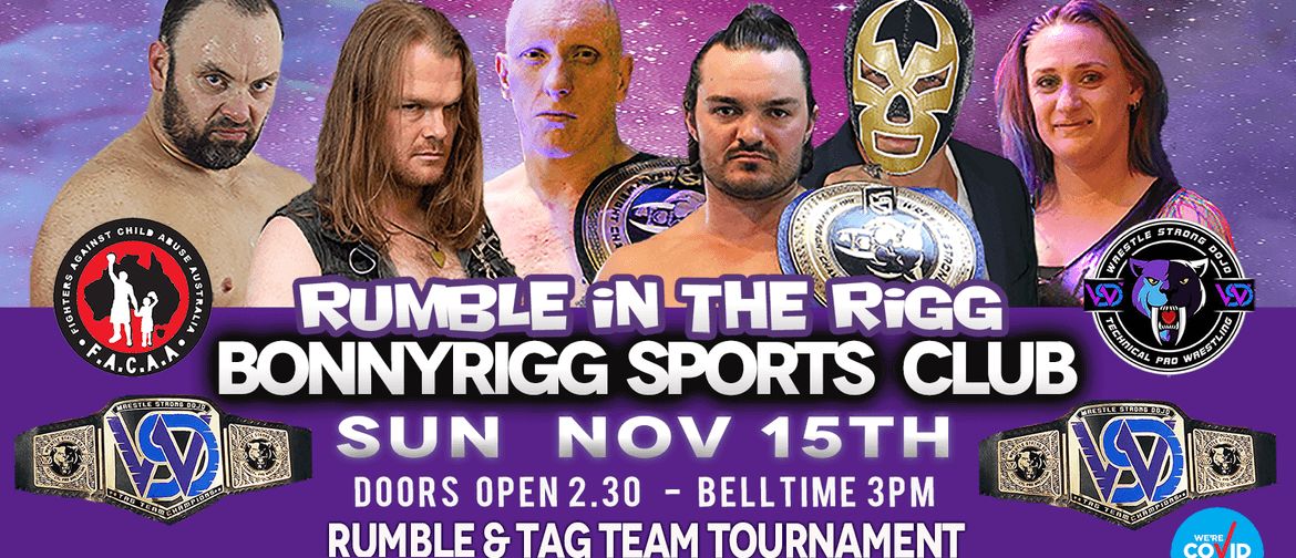 Rumble in the Rigg Live Pro Wrestling Charity Event