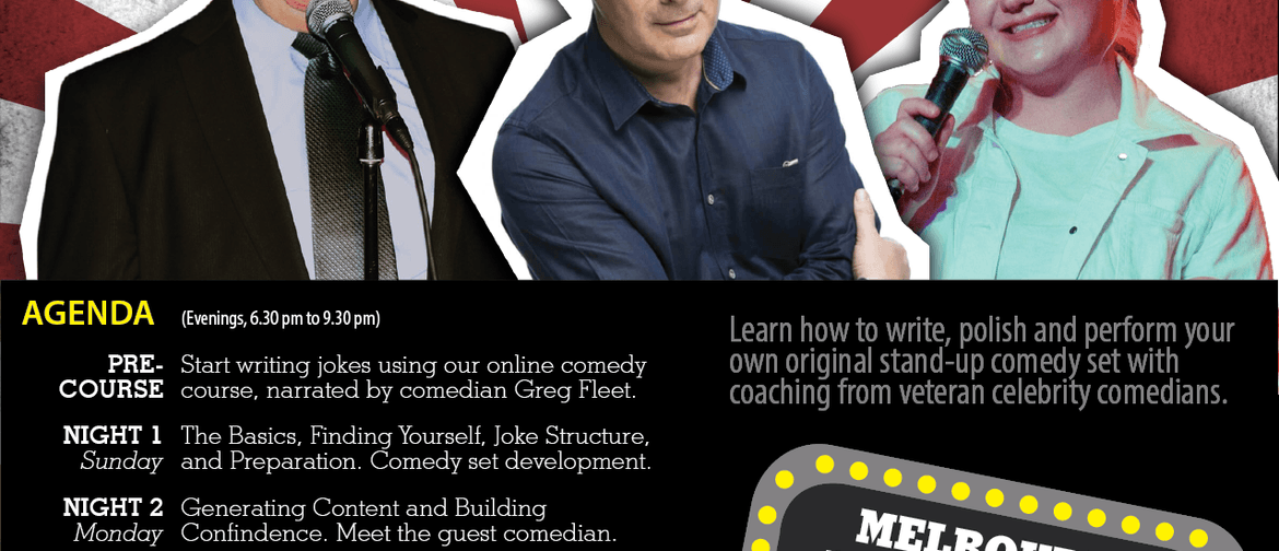 Learn Stand-Up Comedy in Melbourne with Jeff Green