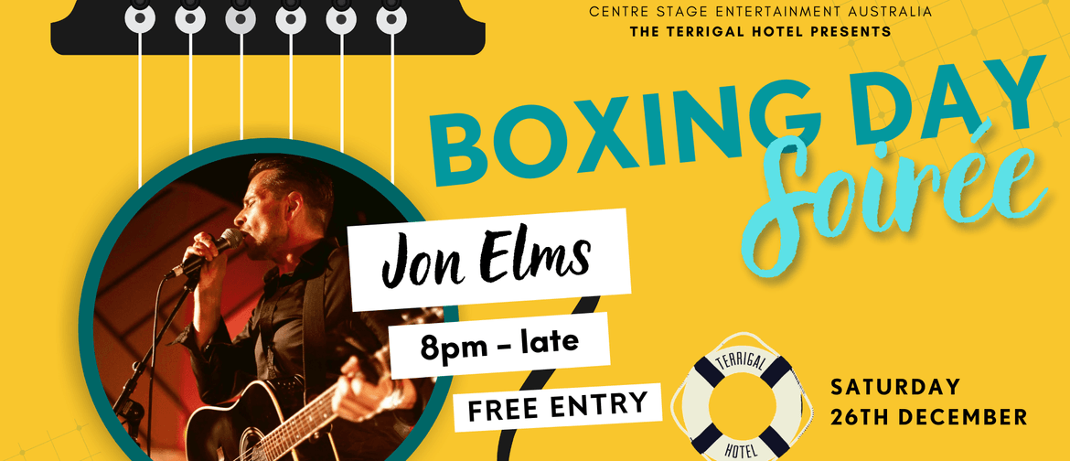 Boxing Day night with Jon Elms