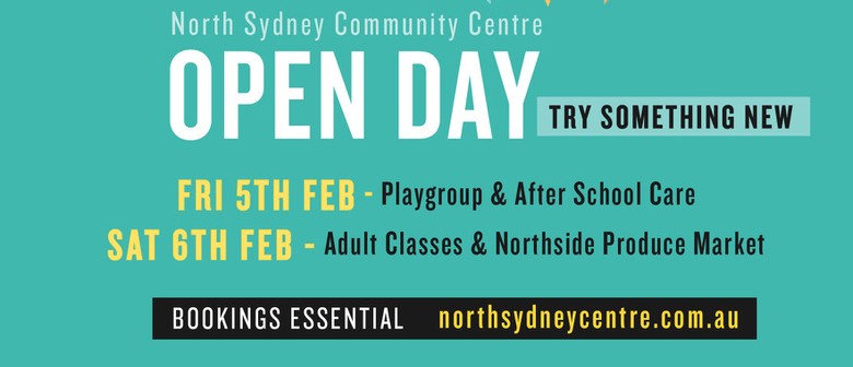 North Sydney Community Centre Open Day