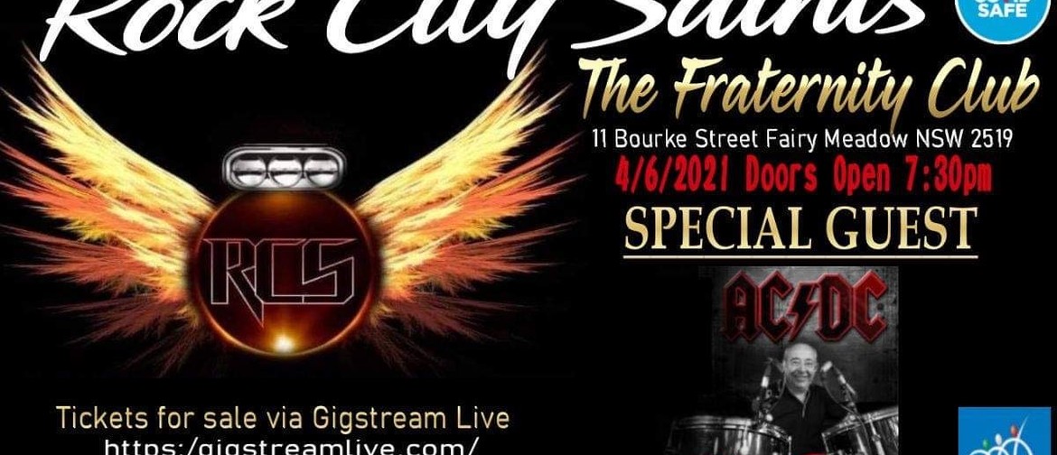 Rock City Saints with Special Guest (Tony Currenti)