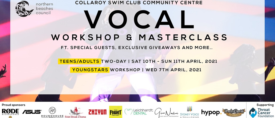 April School Holidays Vocal Workshop and Masterclass