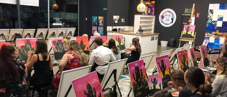 Intergalactic Paint and Sip Special Event