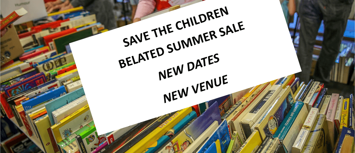 Save the Children Belated Summer Book Sale