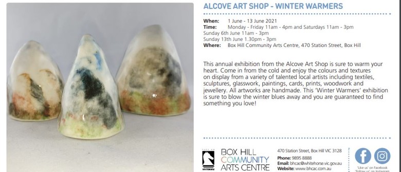 Alcove Art Shop Winter Warmers Exhibition