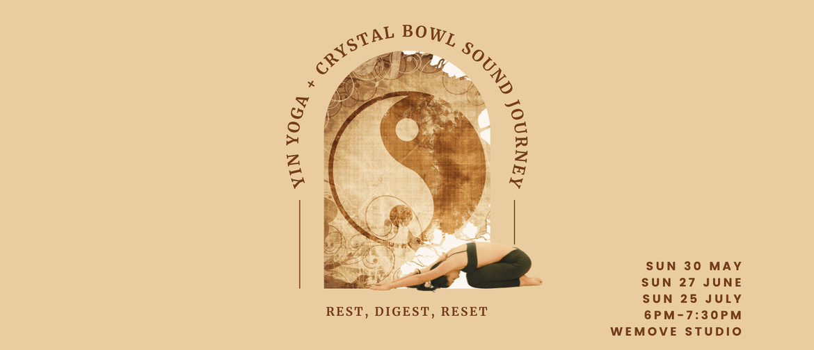Yin Yoga & Crystal Bowl Sound Journey