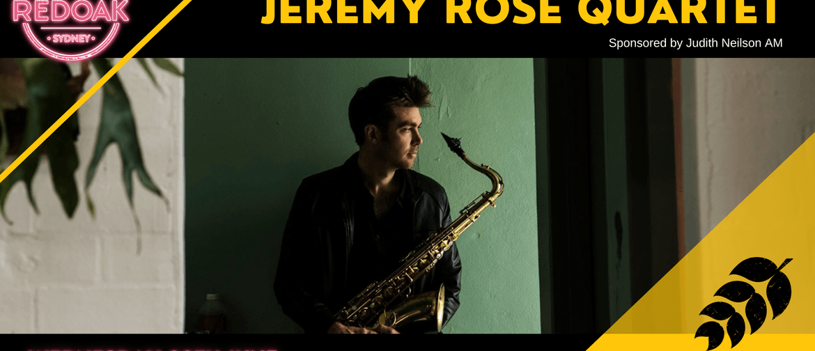 Wednesday Live Music - Jeremy Rose Quartet
