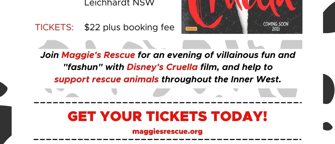Maggie's Rescue Presents - Disney's Cruella