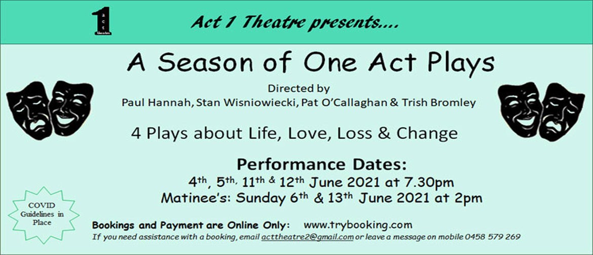 A Season of One Act Plays