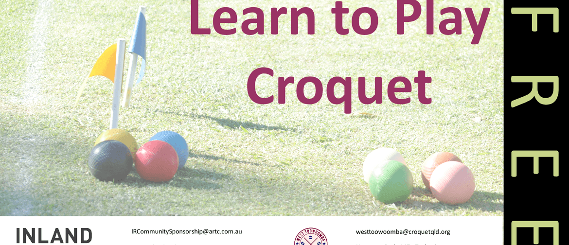 Beginner Croquet Program