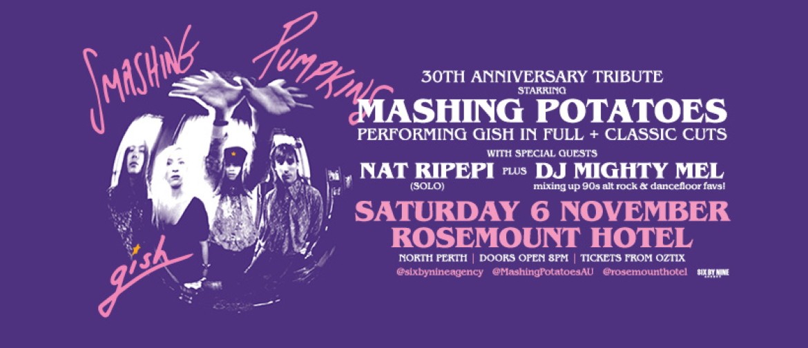 Smashing Pumpkins "GISH" 30th Anniversary Tribute