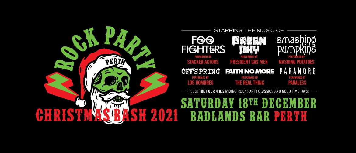 Rock Party Perth - Christmas Bash 2021