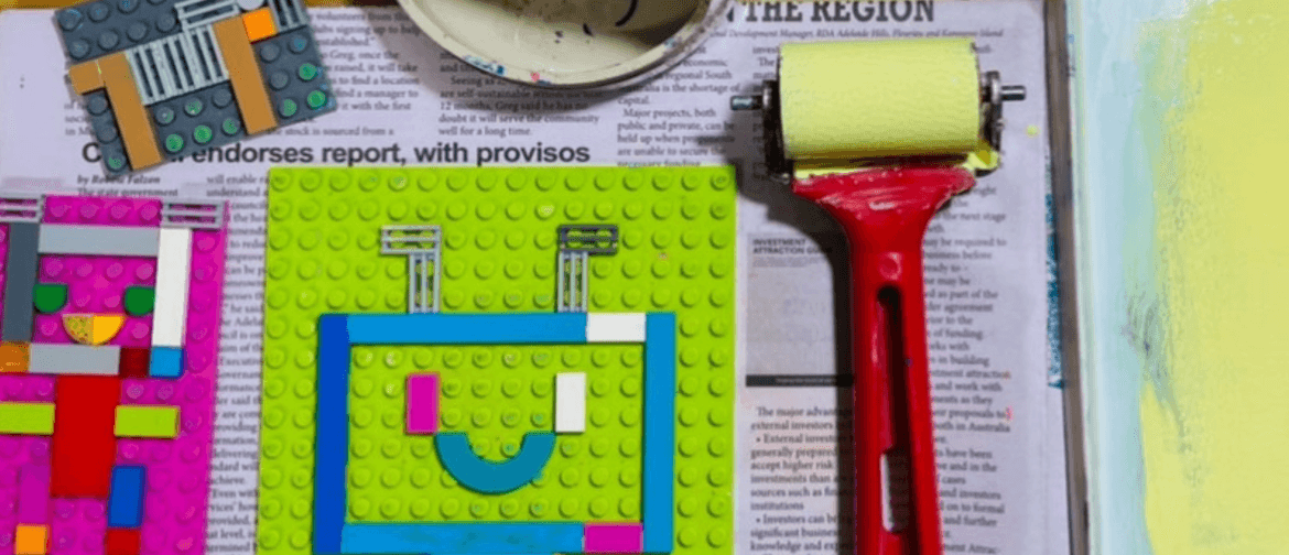 Lego Letterpress for Kids
