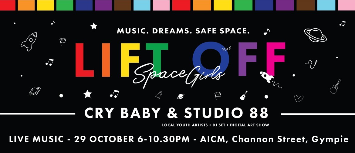 Space Girls Lift Off - Live Music Event