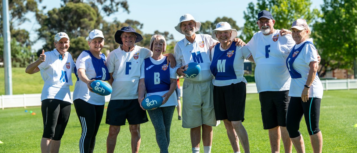 Walking Footy Come and Try - Active Ageing Week