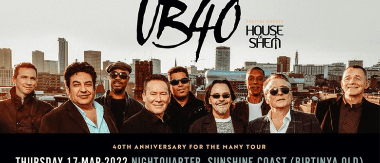 UB40 '40th Anniversary For The Many Tour' Concert