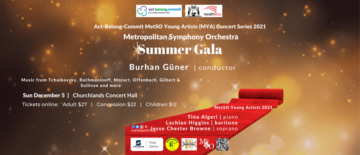 Act-Belong-Commit MetSO Young Artists (MYA) Summer Gala