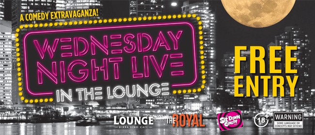 Image for Wednesday Night Live in The Lounge