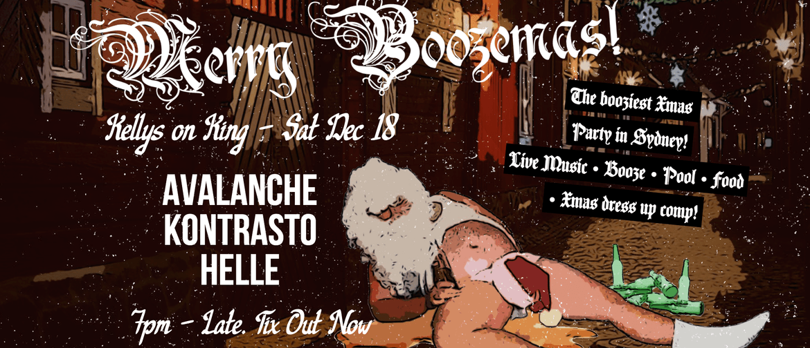 Avalanche presents: Merry Boozemas! w/ Kontrasto and Helle