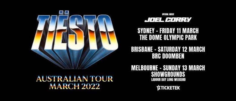 Tiësto Australian Tour 2022