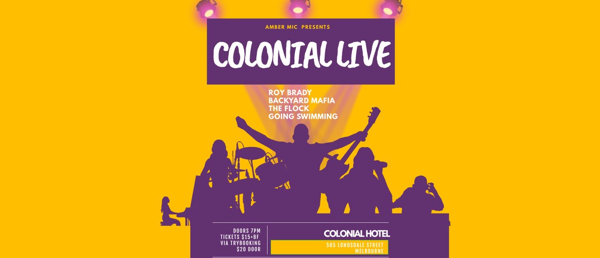Amber Mic Presents: Colonial Live