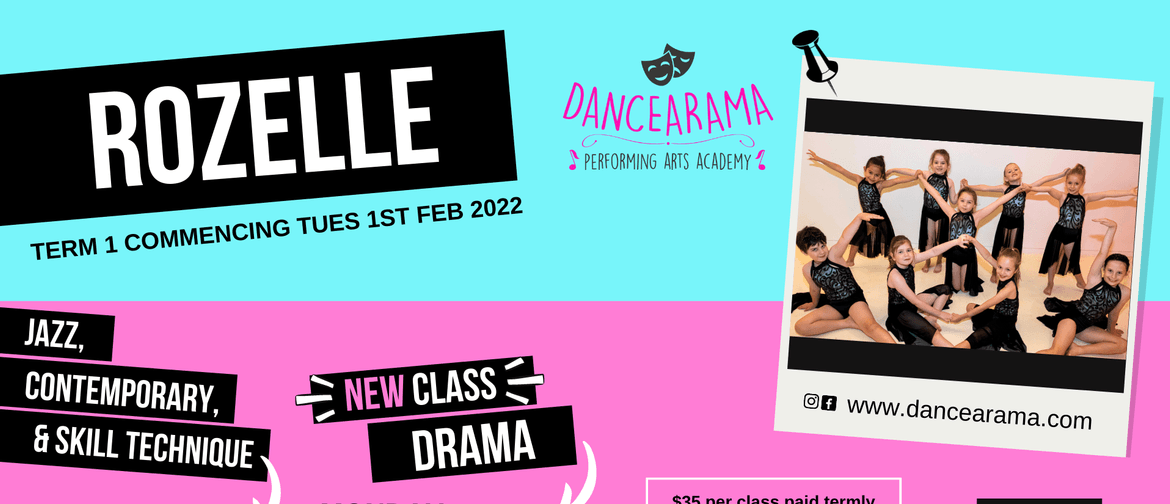 Dancearama - 2022 New Classes 