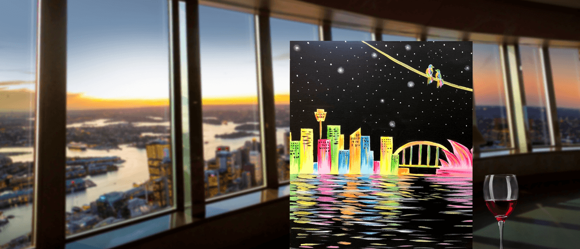 Champainting® Launches Sydney’s Highest Paint & Sip Event