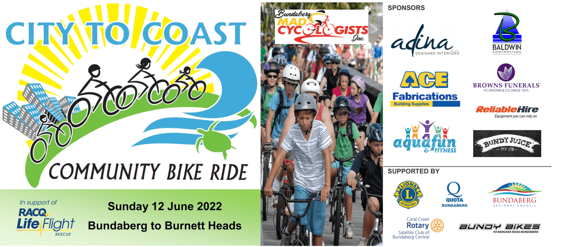 City to Coast Community Bike Ride 2022