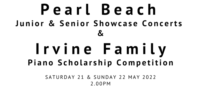 Pearl Beach Showcase Concerts and Scholarship Finals