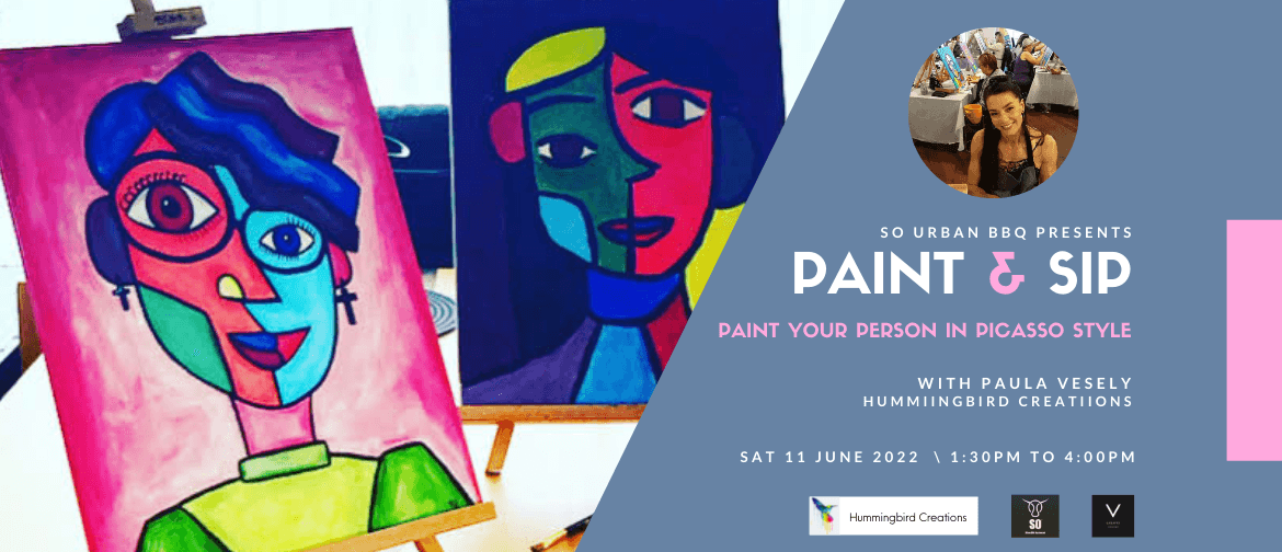 Paint & Sip - Paint Your Person in Picasso Style!