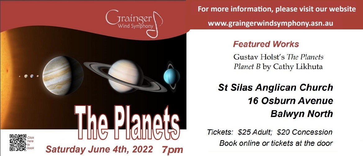 The Grainger Wind Symphony presents: The Planets