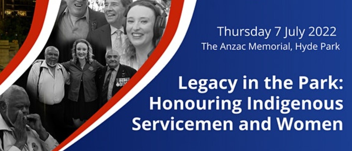 Legacy in the Park Honouring Indigenous Servicemen and Women