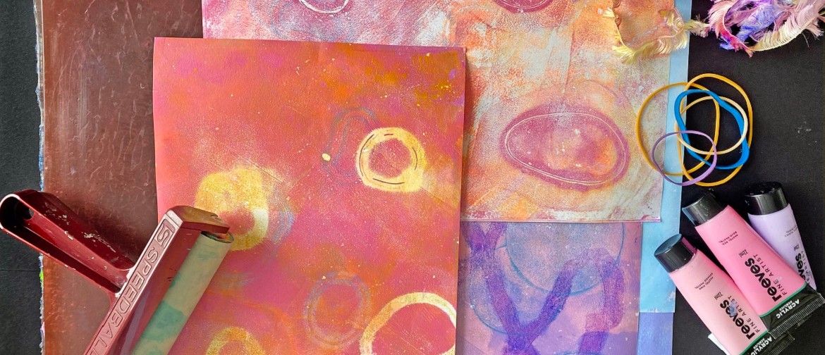 Winter Kids Holiday Workshop: Gelli Printing (Junior)