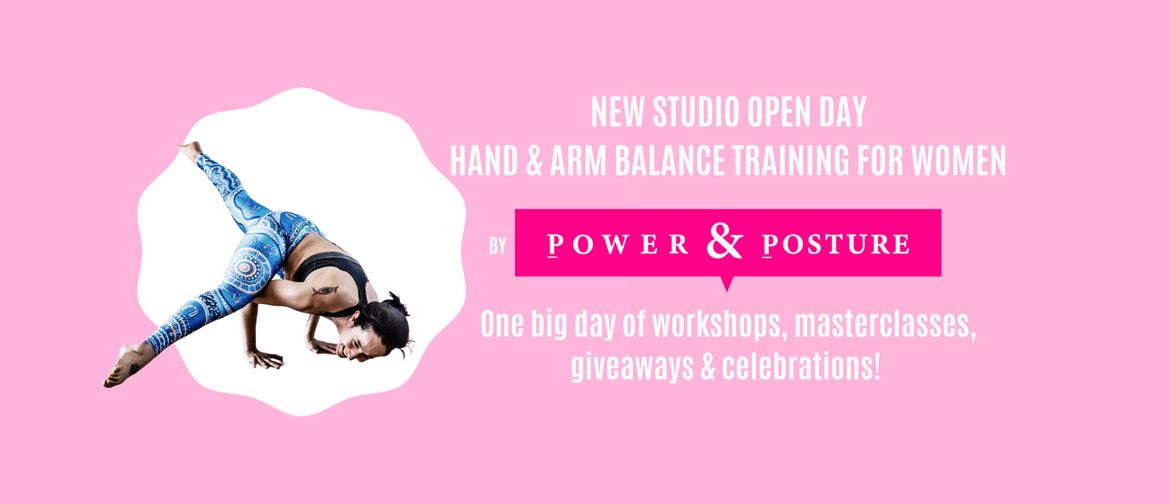 Hand & Arm Balance Studio Open Day