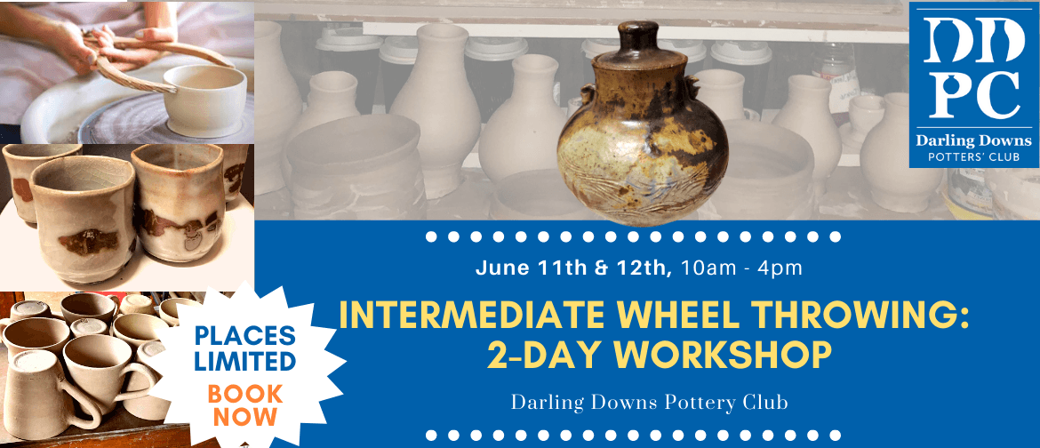 Intermediate Wheel Throwing 2-Day Workshop