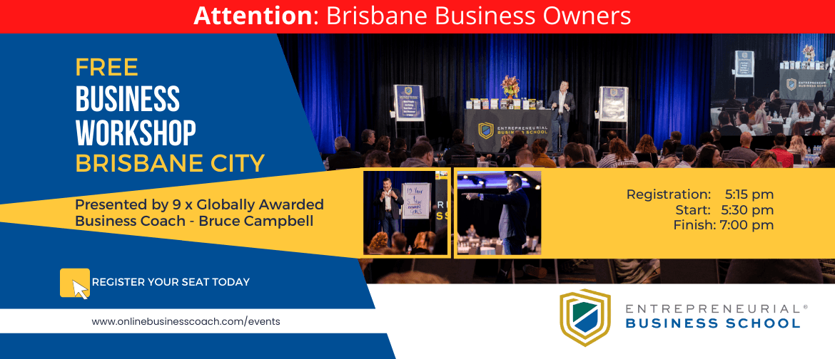 Free Brisbane Business Workshop