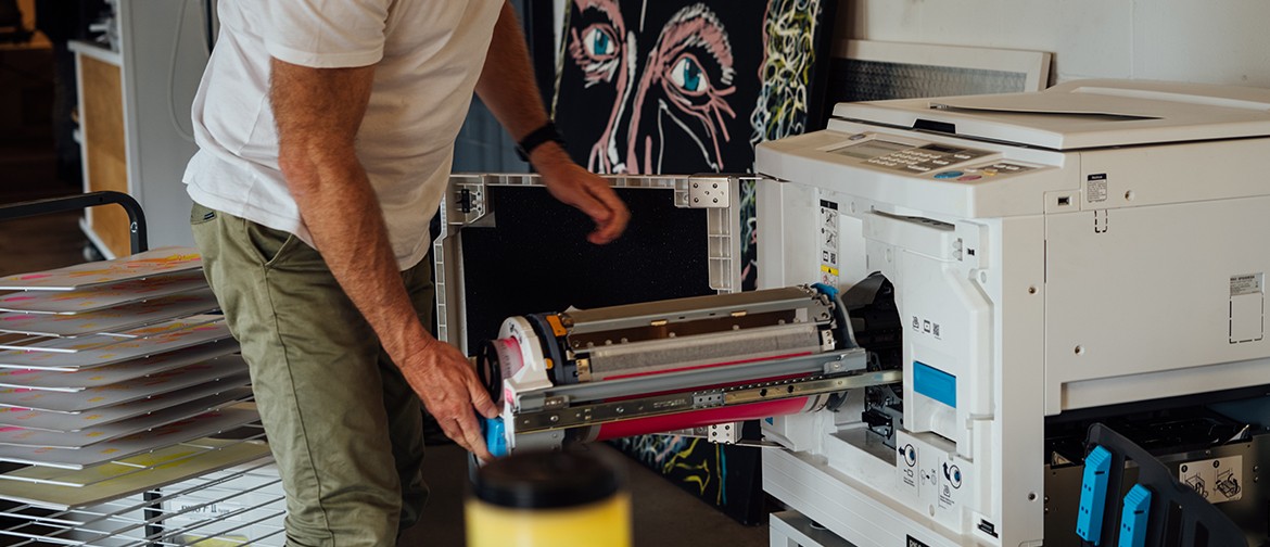 Risograph Printing with The Sunshine Press