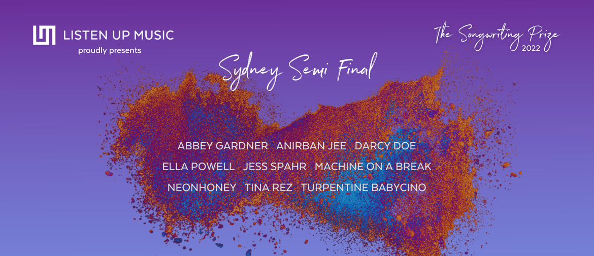 The Songwriting Prize 2022 - Sydney Semi Final