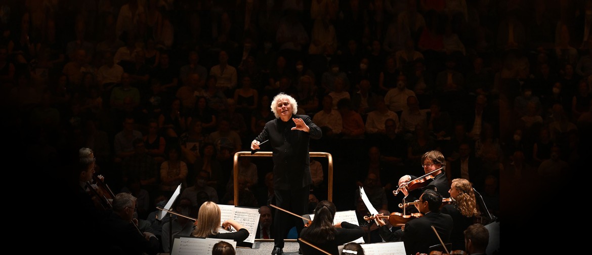Sir Simon Rattle conducts the London Symphony Orchestra