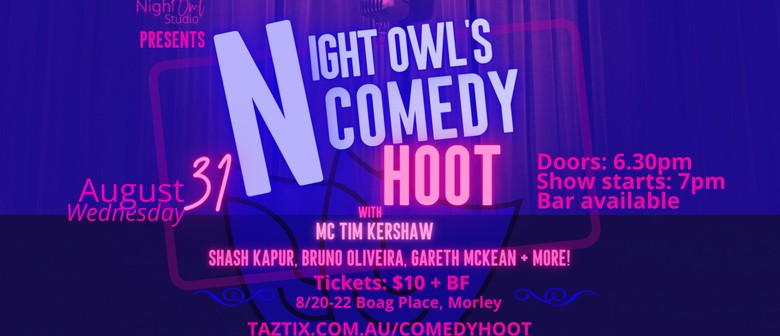 Night Owl's Comedy Hoots - Perth - Eventfinda