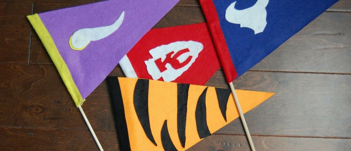 Spring Kids Holiday Workshop: Footy Team Flags: CANCELLED