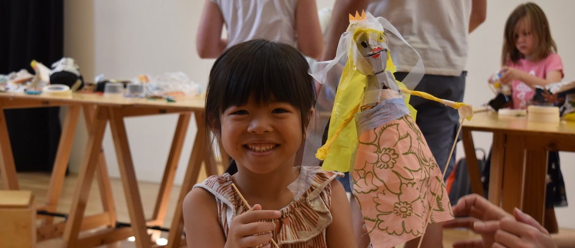 Puppet Making Workshop with Trash Puppets (School Holidays)