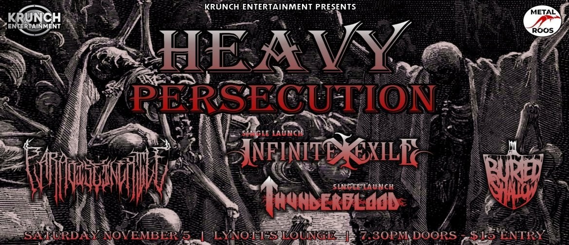 Heavy Persecution: Double Single Launch!