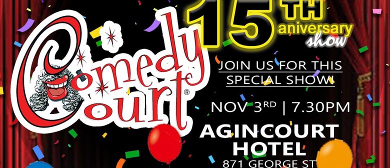 BONKERZ / Comedy Court's 15th Anniversary Show